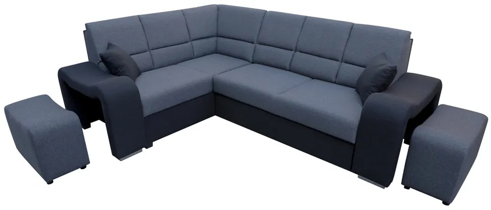 Rohová sedačka Wan (svetloružová) (L). Akcia -20%. Vlastná spoľahlivá doprava až k Vám domov. 1031591