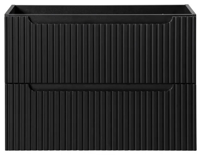 Umývadlová skrinka Nova Black D2 82-80-2S čierna