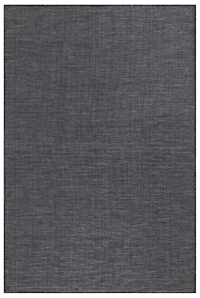 Dekorstudio Šnurkový koberec PALM 2778 - grafitový Rozmer koberca: 200x200cm