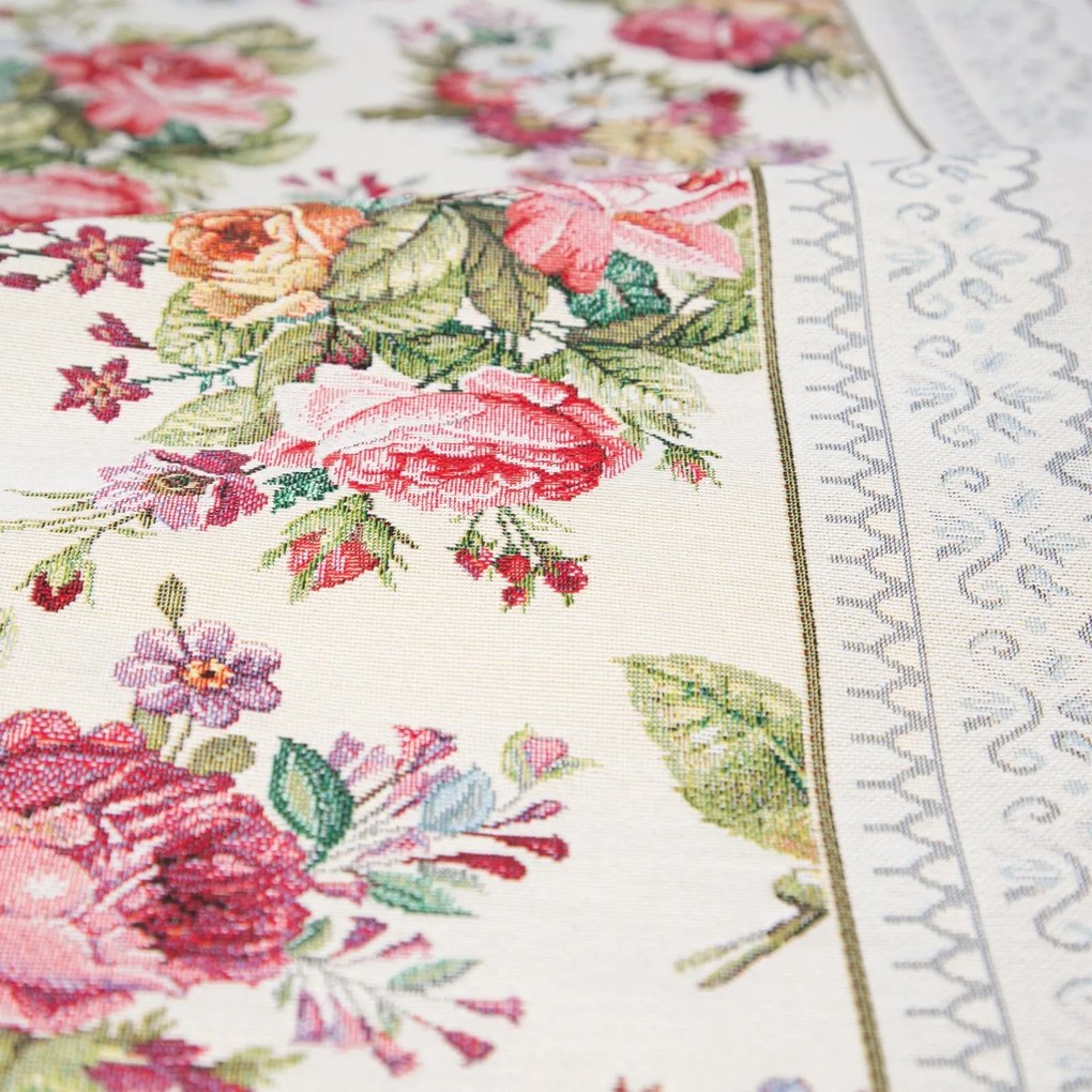 GOBELÍNOVÝ OBRUS SRE 100X100 CM VZOROVANÝ