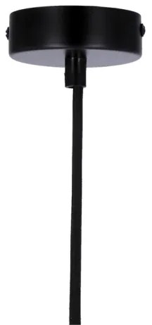 Luster na lanku YSTAD 1xE27/40W/230V čierna