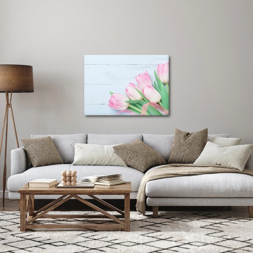 Obraz - Kytica tulipánov (70x50 cm)