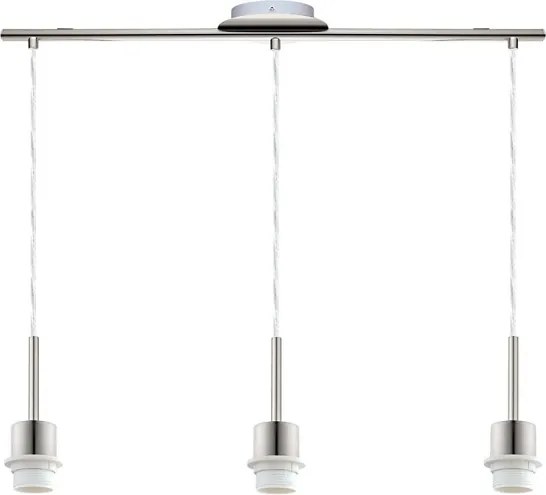 Brilagi - LED závesný luster na lanku NUBILA 3xE27/60W/230V krémový