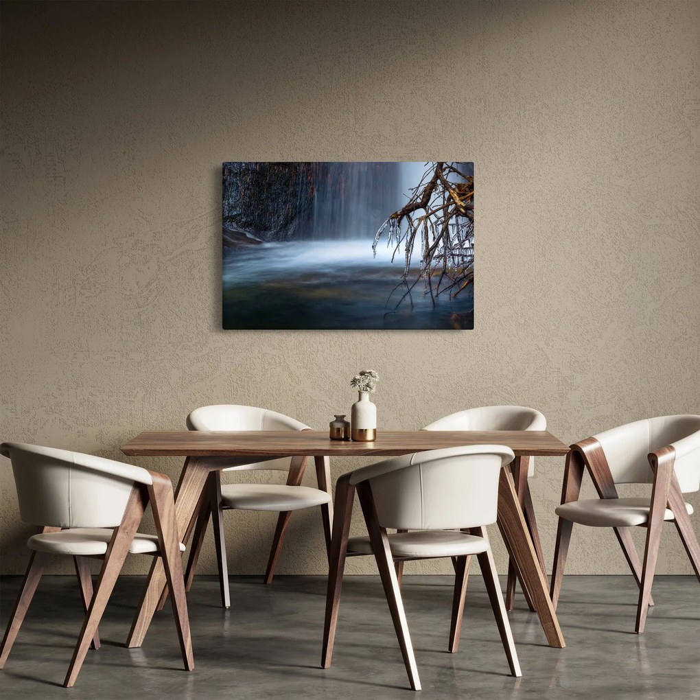 Obraz zimné lagúny (90x60 cm)