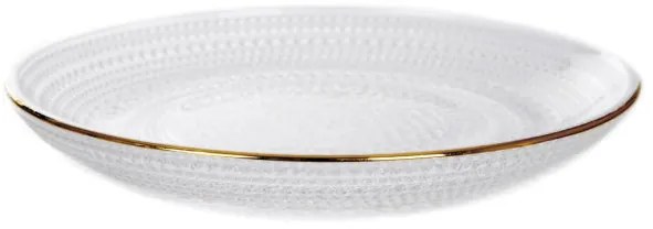 Dezertný tanier DAJANA so zlatým okrajom SS23 848754
