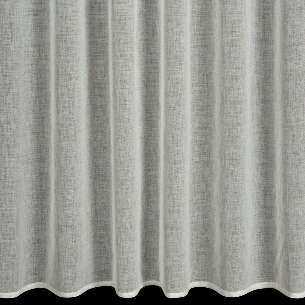 ZÁCLONA NA PÁSKE KLEO 350X145 CM BIELA