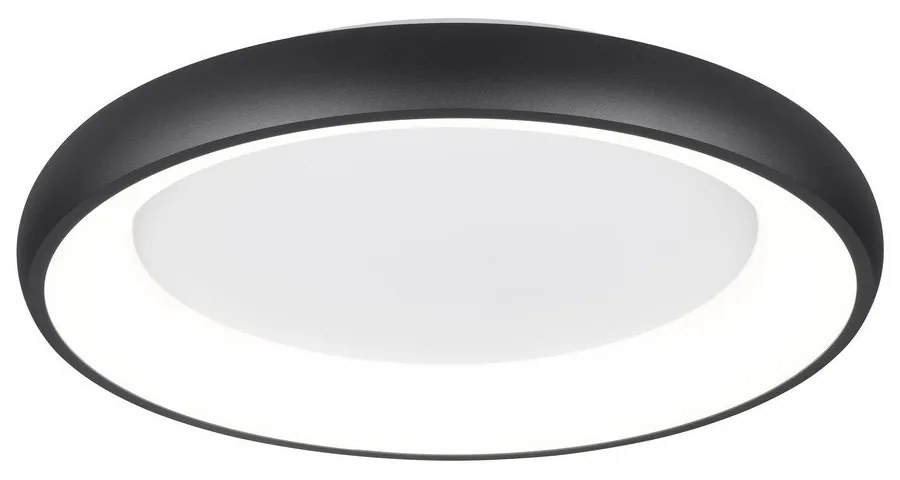 Čierne LED stmievateľné stropné svietidlo Cardona – Trio