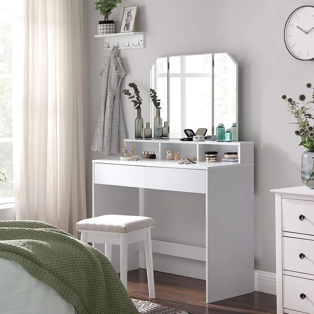 Toaletný stolík SONGMICS RDT115W01