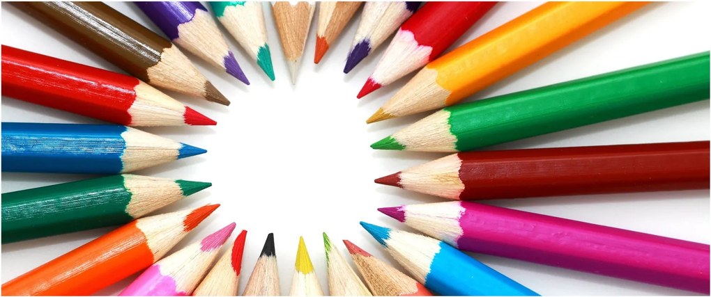 Obraz ceruziek (120x50 cm)