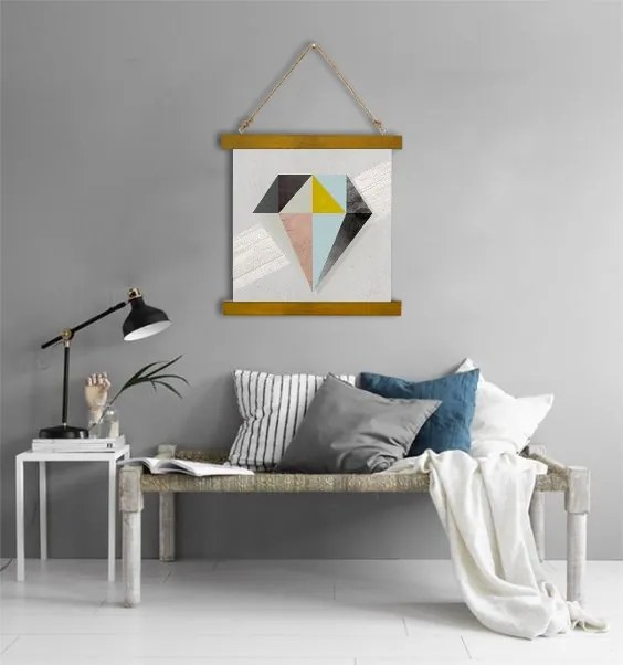 Závesné plátno na stenu Shade or Boundary / Dan Johannson XMPDJ016