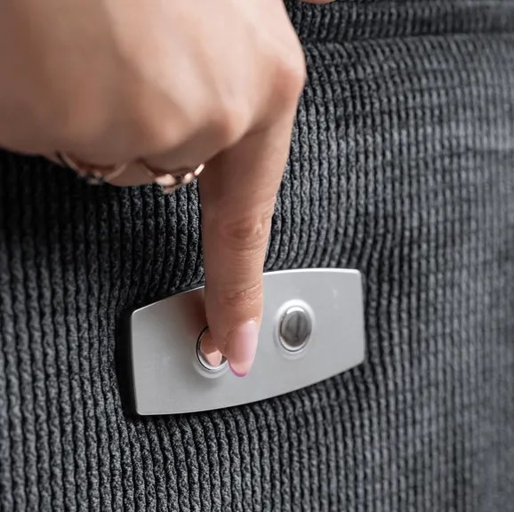 Masážne kreslo AMADEO čierne