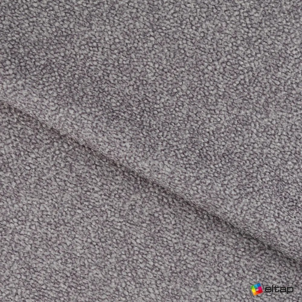 Sivá čalúnená dvojlôžková posteľ s úložným priestorom s roštom 140x200 cm Pointt – ELTAP