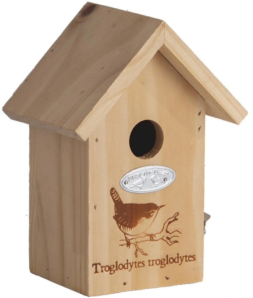 Vtáčia búdka Simple, 19,5x14,5x11 cm, drevo, hnedá