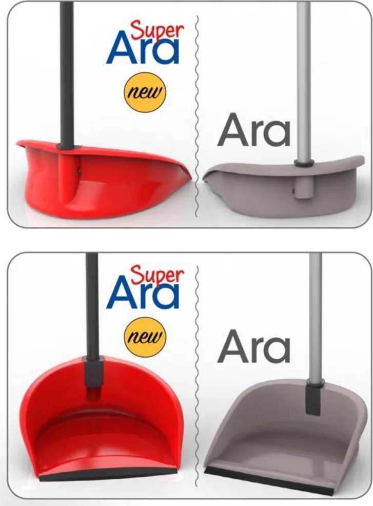 BAMA Lopatka SUPER ARA, červená