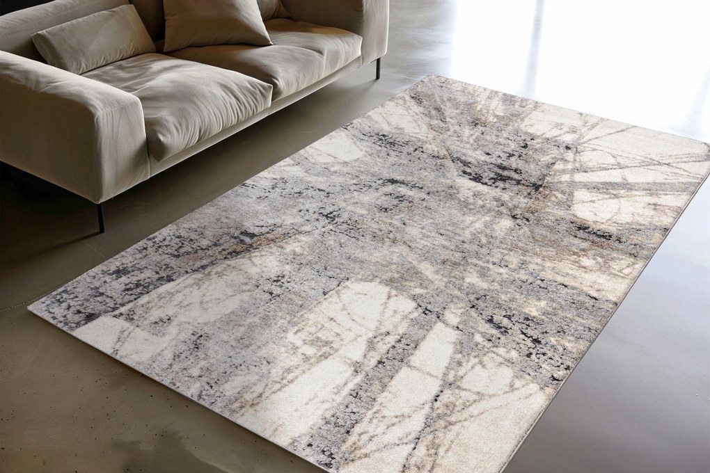 Kusový koberec My Bologna 460 Grey, 80x150, šedá, chodba / predsieň, Obsession