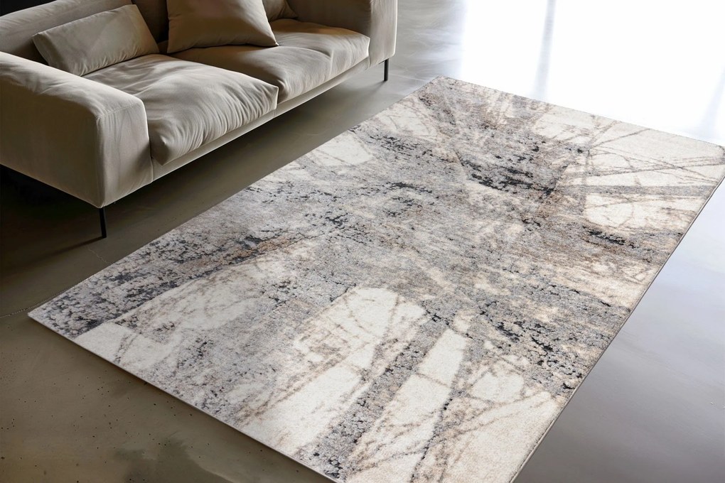 Obsession, Kusový koberec My Bologna 460 Grey, 160x230, šedá, chodba / predsieň