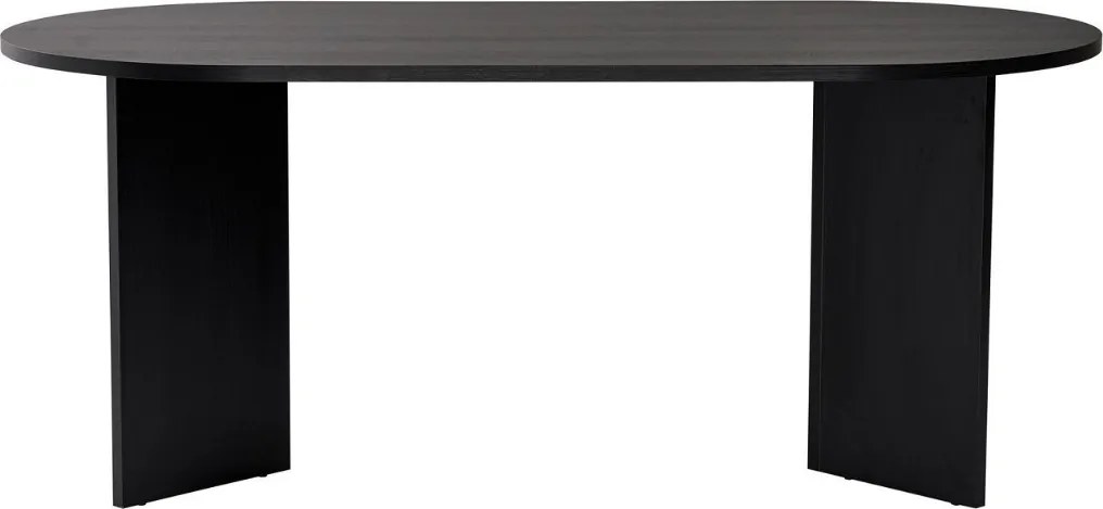 Dizajnový jedálenský stôl Zaramama 180 cm čierny