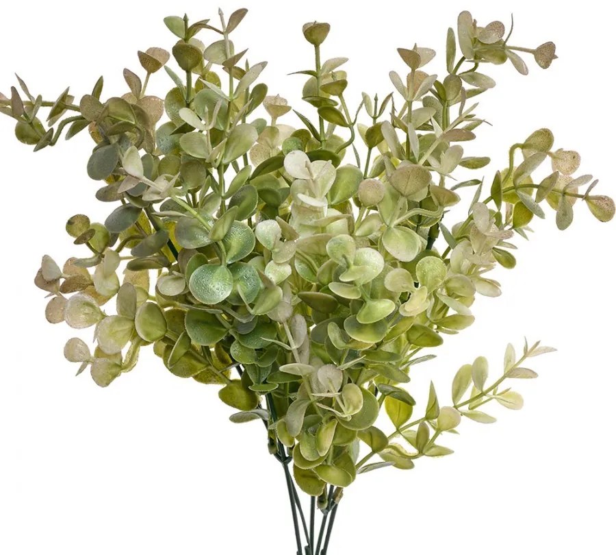 Umělá rostlina 35 cm zelený plast - 12*12*35 cm