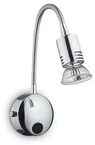 Nástenné svietidlo Ideal LUX FLEX AP1 Cromo 000305