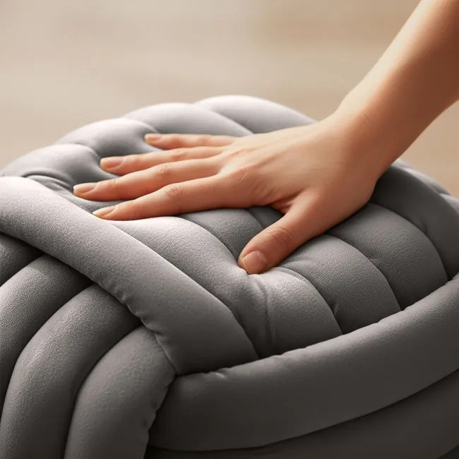 Taburetka NILO svetlosivá