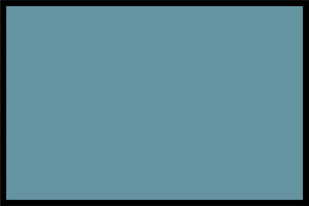 Navrhnuteľná rohožka Flat Prémium (Vyberte veľkosť: 85*55 cm, Vyberte farbu: 081 Tyrkysová)