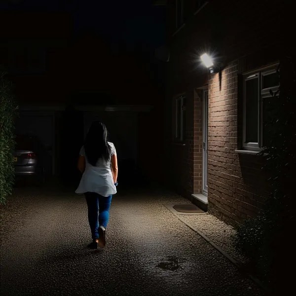 Nedis WIFILOFS21FBK- LED stmievateľný reflektor SmartLife 20W/230V 3000-6500K IP44 Wi-Fi