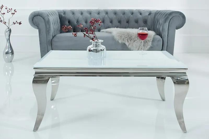 (2895) MODERNO TEMPO luxusný konferenčný stôl biely 100 cm