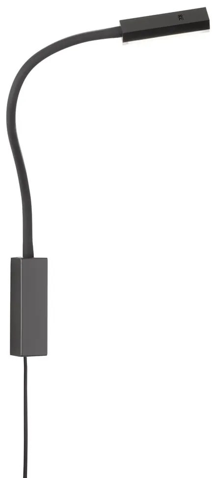 Čierne kovové LED stmievateľné bodové svietidlo Raik – Fischer &amp; Honsel