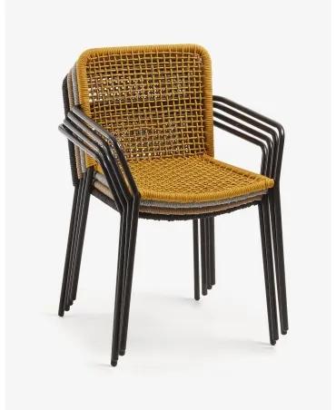 ELLEN stolička Žltá