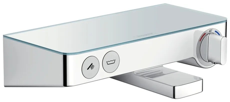 Hansgrohe ShowerTablet Select, termostatická vaňová batéria 300, biela/chrómová, HAN-13151400