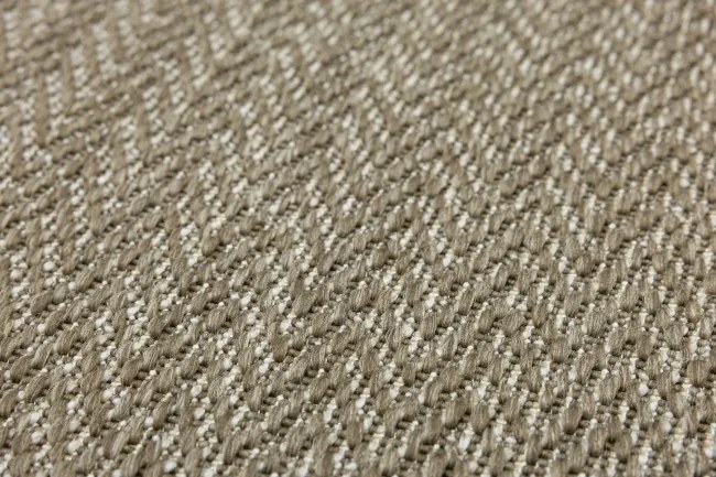 Obojstranný koberec BRUSSELS 205803/10610 béžový / krémový kruh