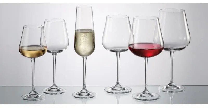 BOHEMIA ARDEA POHÁR NA BIELE VÍNO 330ML SADA 6KS