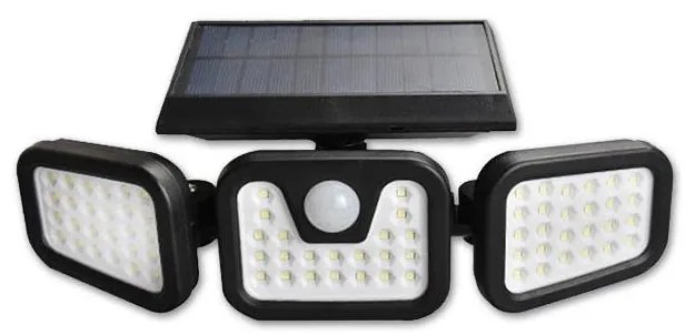 Illumaxx LED Solárny reflektor so senzorom LED/15W/3,7V 2400 mAh IP54 4500K OS0041