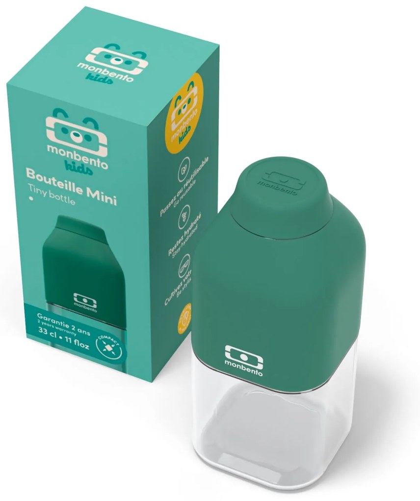 monbento Fľaša Monbento Positive Green Forest 330 ml