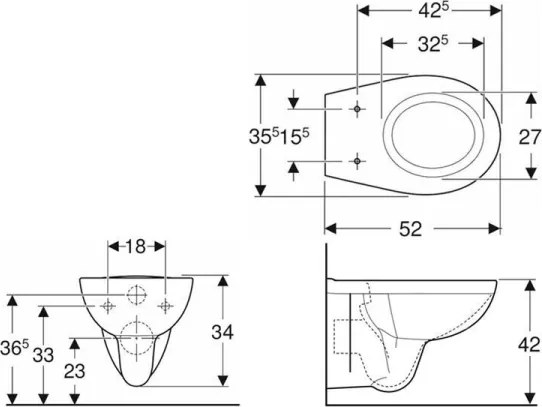 Kolo K93101000 - Závesné WC Rimfree Rekord keramika/biela