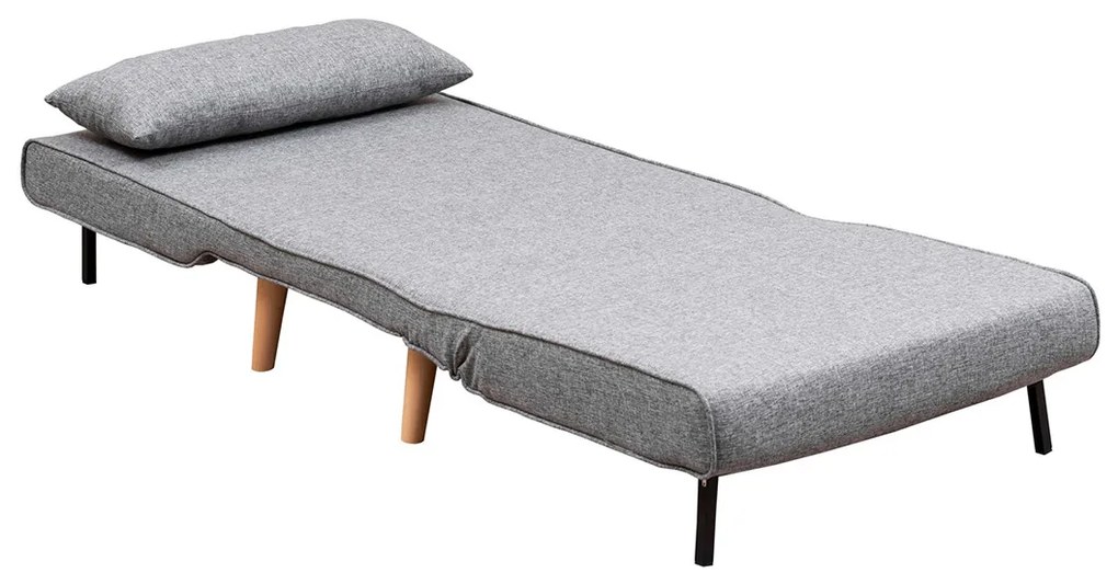 Kreslo Folde Single Light Grey