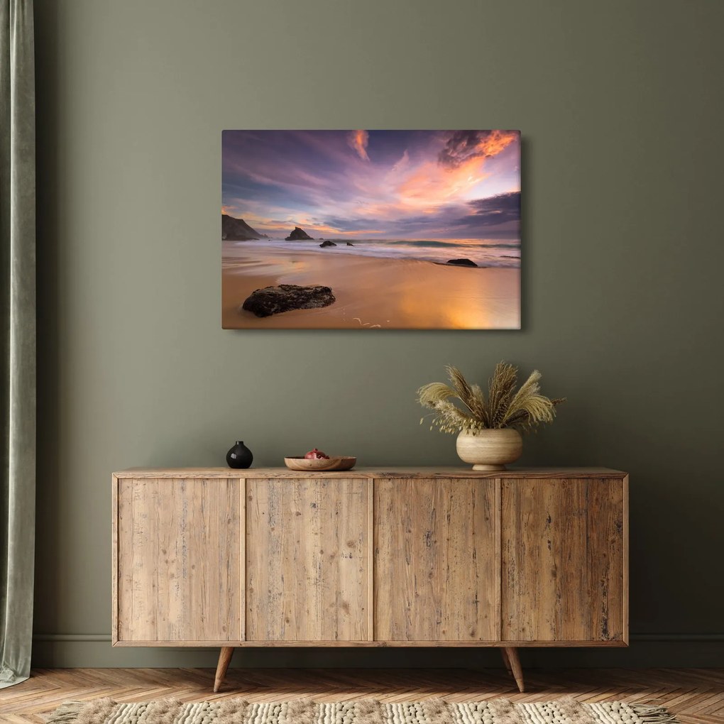 Obraz - Praia da Adraga (90x60 cm)