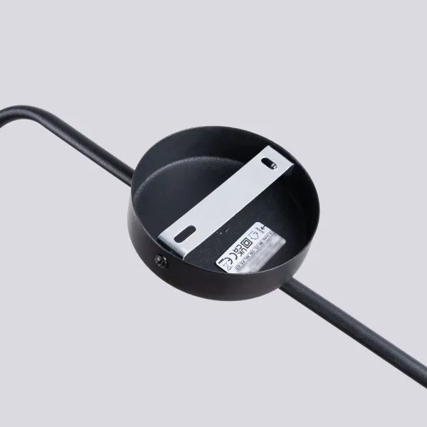 Sollux SL.1697 - Nástenná lampa NOX 1xE14/10W/230V čierna