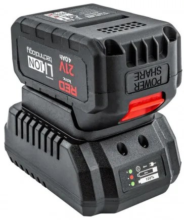 Sammer Veľká akumulátorová reťazová píla RTPAK0124 | 21V | 12" | 2× 4000 mAh RTPAK0124