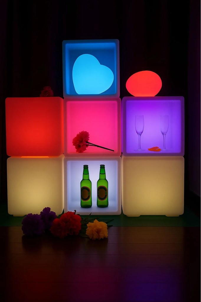 Svietiaca LED guľa 30 cm
