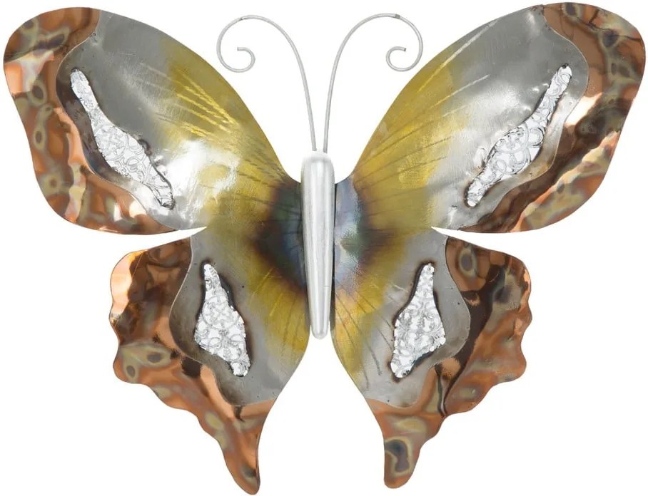 Nástenná dekorácia Mauro Ferretti Butterfly, 36,5 × 28,5 cm