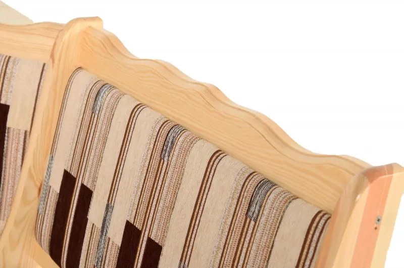 Rohový jedálenský komplet N2, orech / béžová aston 22