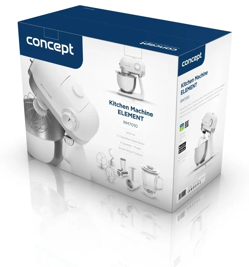 Concept RM 7010 kuchynský planetárny robot 1200 W ELEMENT