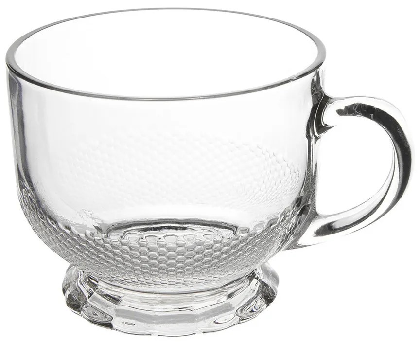 Altom Sklenený jumbo hrnček Queen, 510 ml