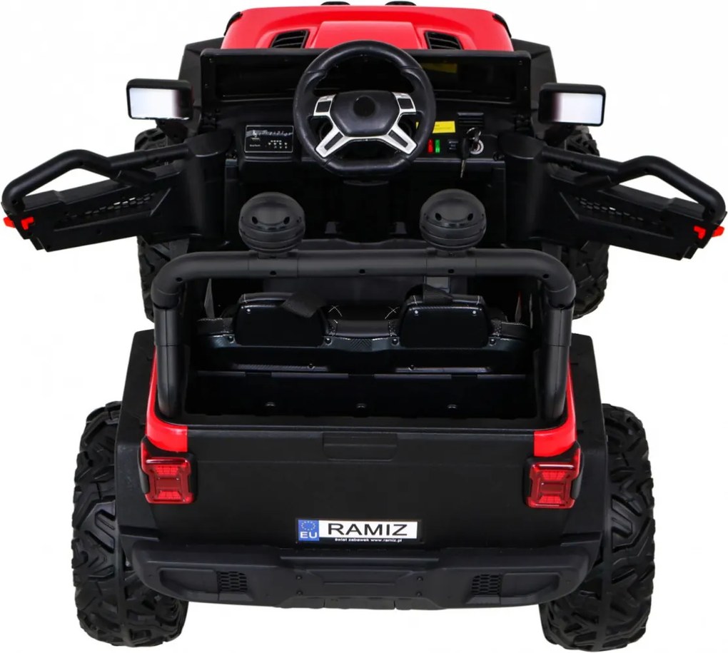 Ramiz Master of Terain Červené vozidlo