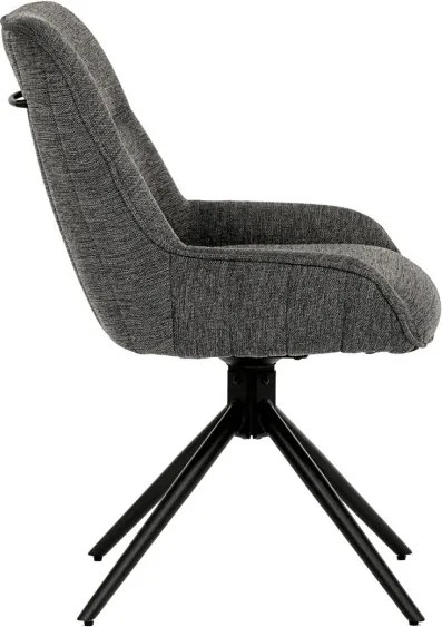 Jedálenská stolička sivá HC-535 GREY2