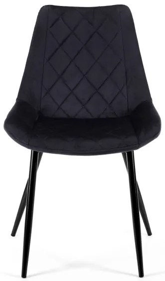 Jedálenská stolička SJ.0488 čierna