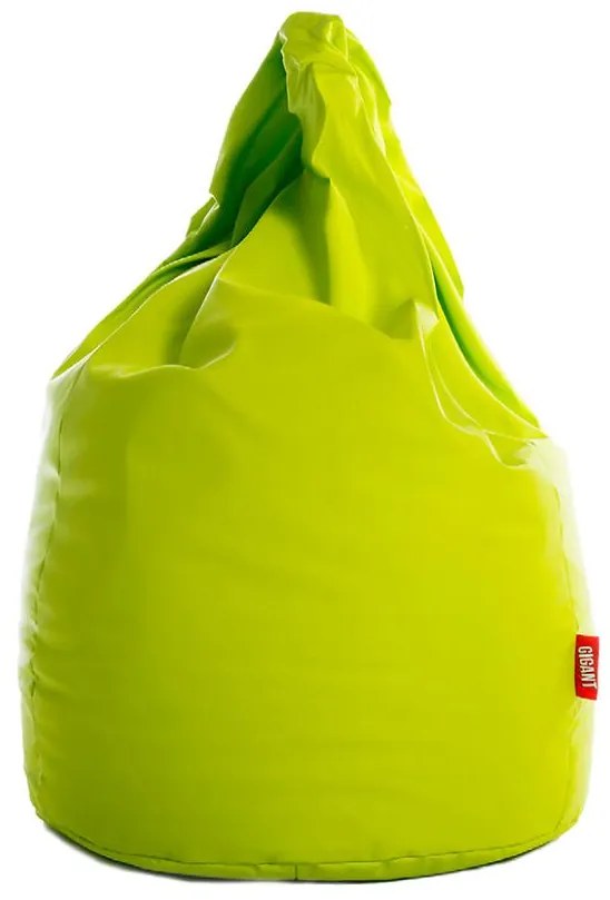 Sedací vak XL ekokoža limetkový