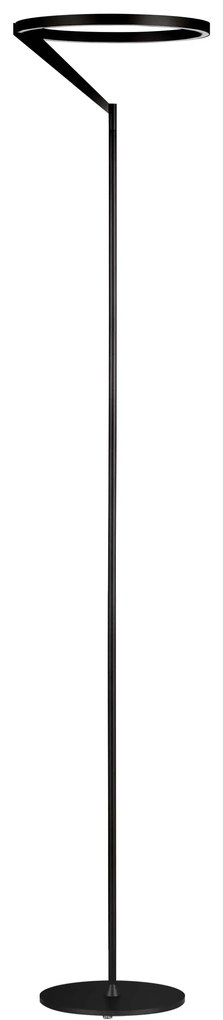 LED stmievateľná čierna stojaca lampa Tilia