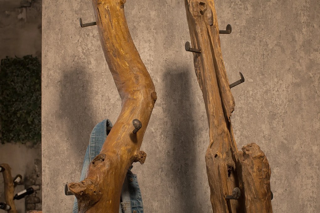 Hemingway vešiak na kabáty 200 cm teak